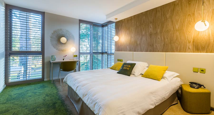 Projet d'aménagement d'une chambre d'hôtel à Bruxelles par un architecte d'intérieur