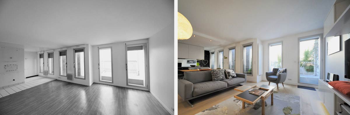 aménagement appartement 95m2