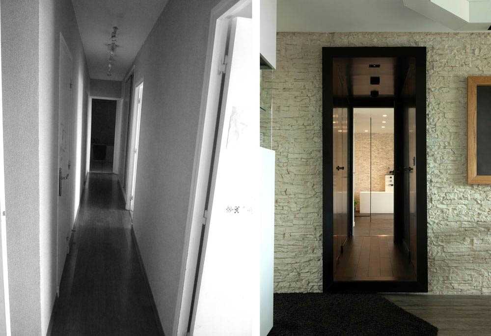 Un architecte d'intérieur aménage un appartement à Bruxelles