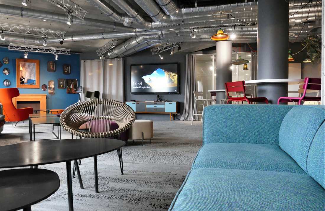 Interior design of an advertising agency in Brussels