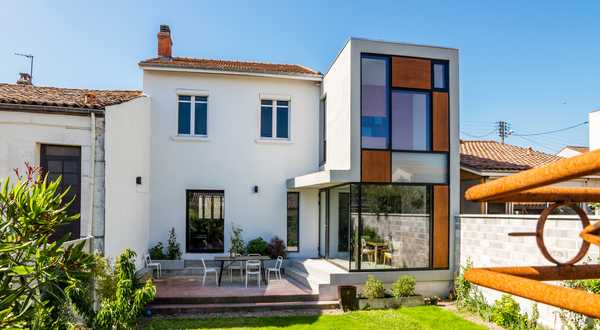 Extension d'une maison de ville réalisée par un architecte à Bruxelles