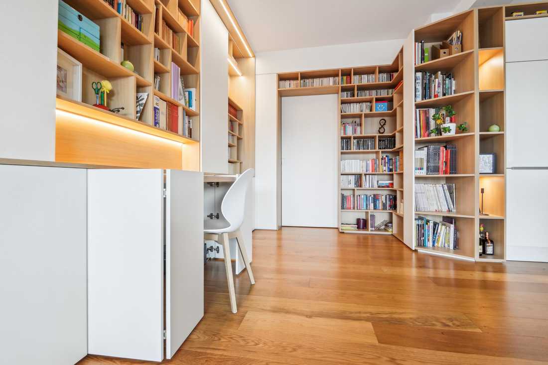 Agencement sur mesure par un architecte d'intérieur à Bruxelles
