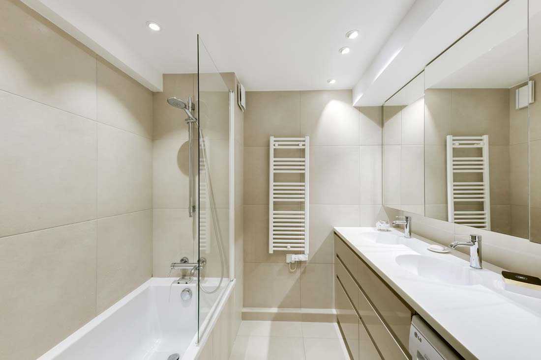 Rénovation d'une salle de bain par un architecte d'intérieur à Bruxelles