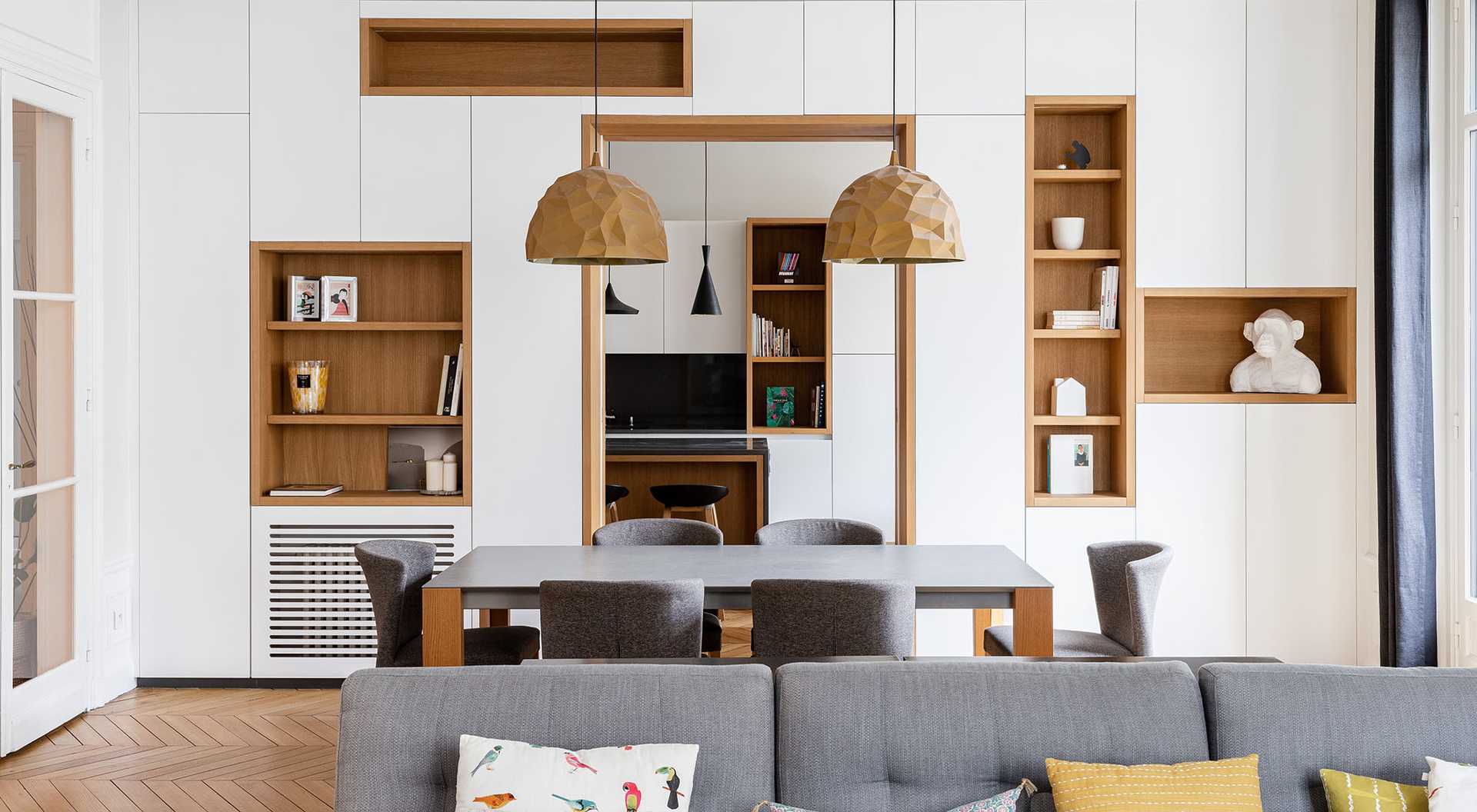 Before & After: Haussmann apartment Interior Design 230m²