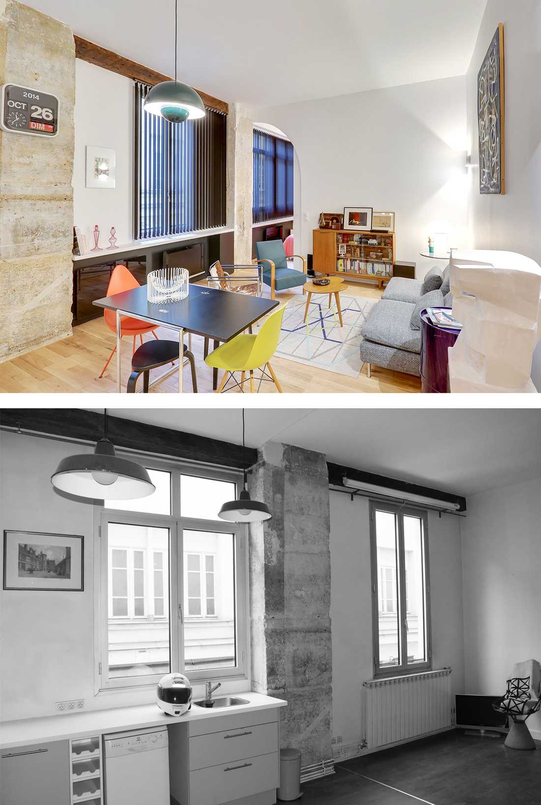 Insulation of an apartment in Brussels as part of a complete interior design service