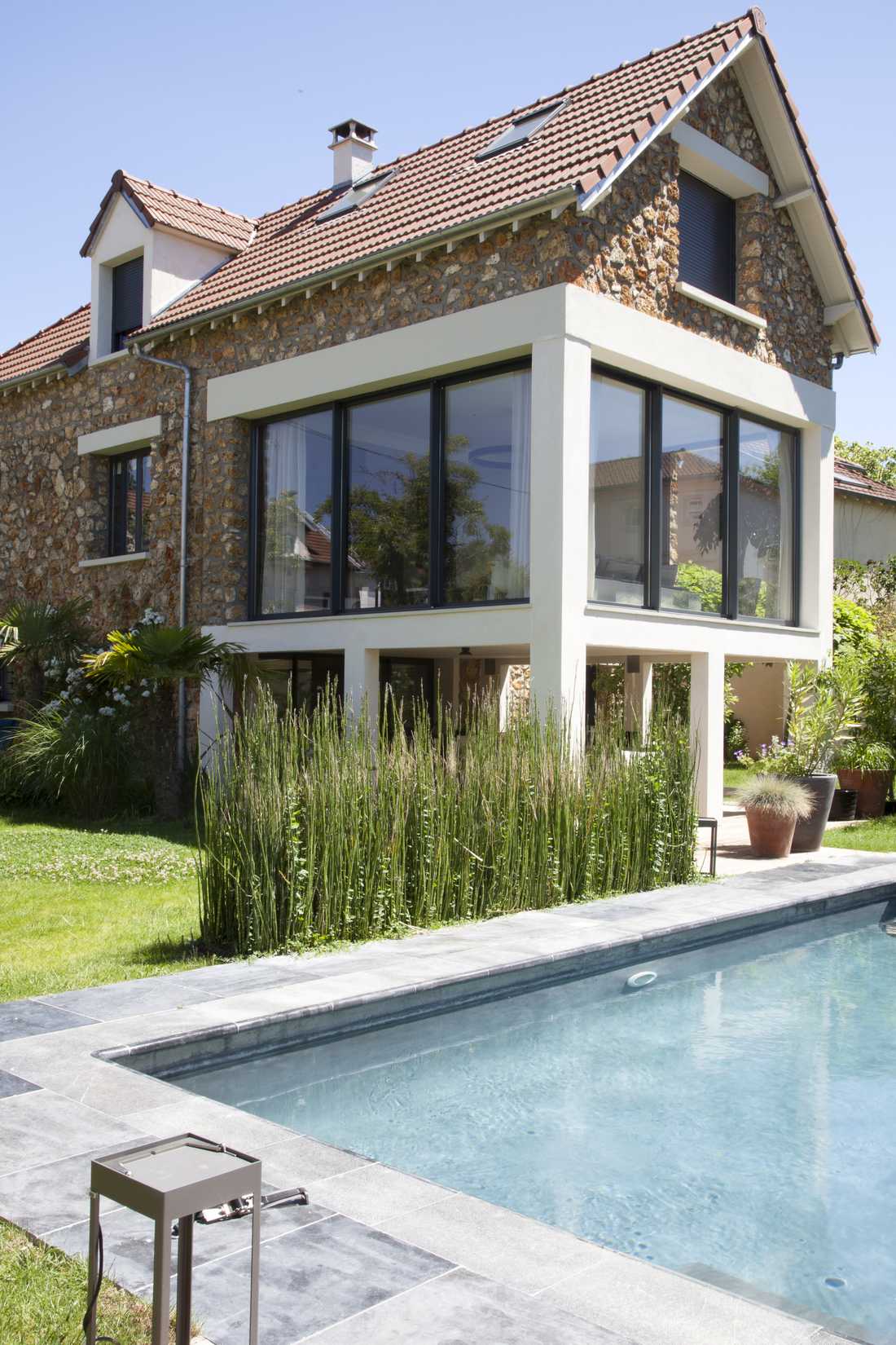 Extension et surélevation d'une maison de type meuliere à Bruxelles