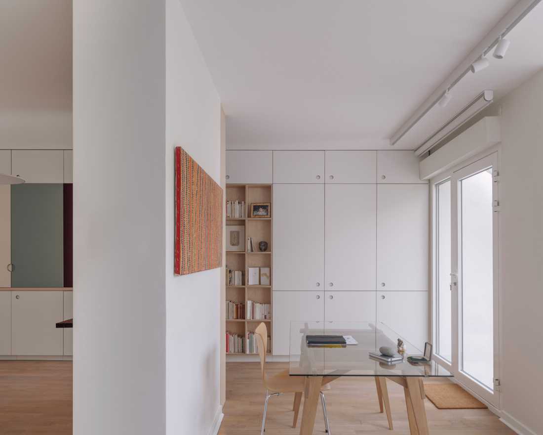 Espace bureau de l'appartement