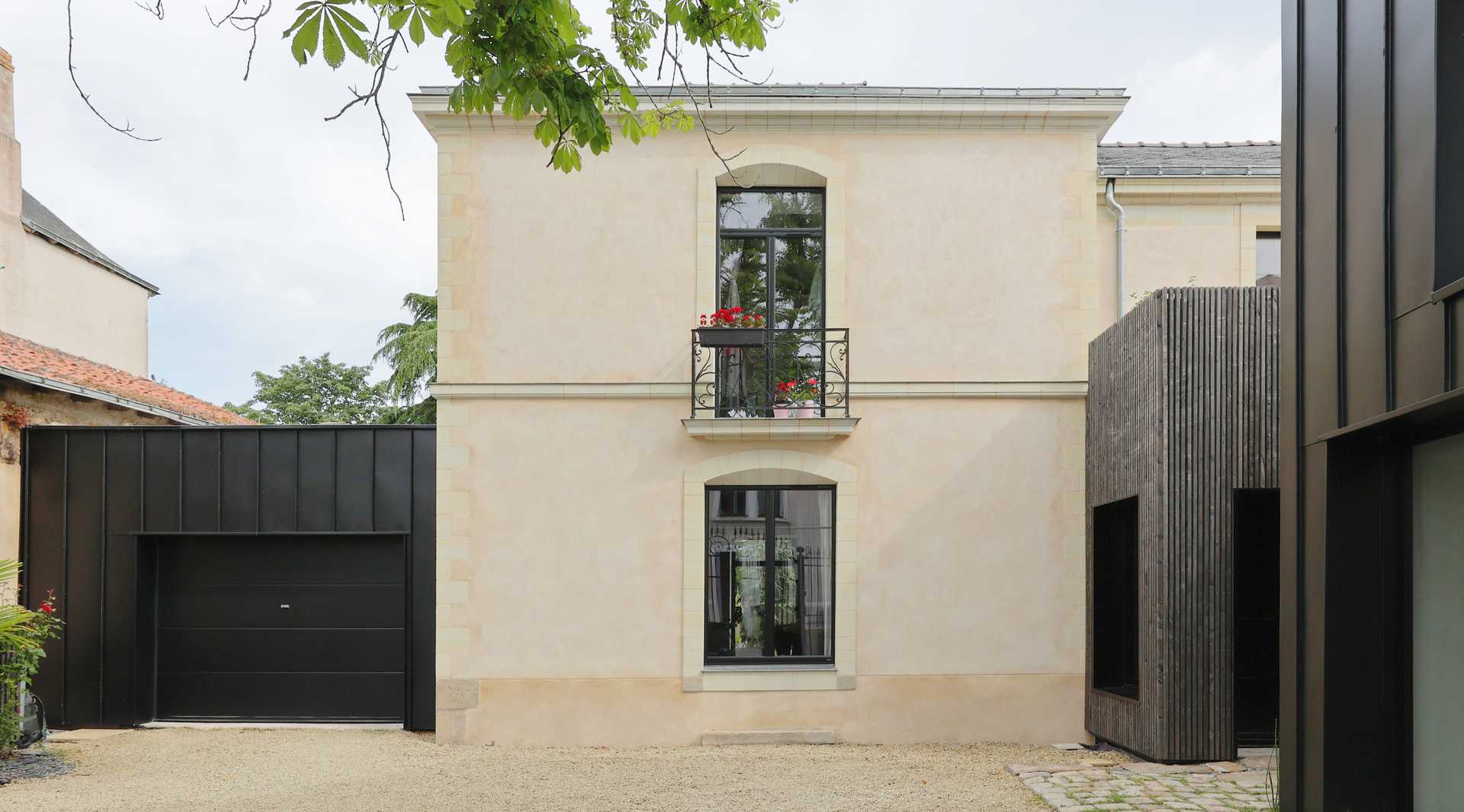 Extension d'une maison de ville réalisée par un architecte à Bruxelles