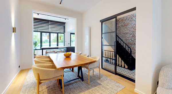 Avant-Après : Transformation d'une maison bruxelloise 200m² par un architecte d'intérieur