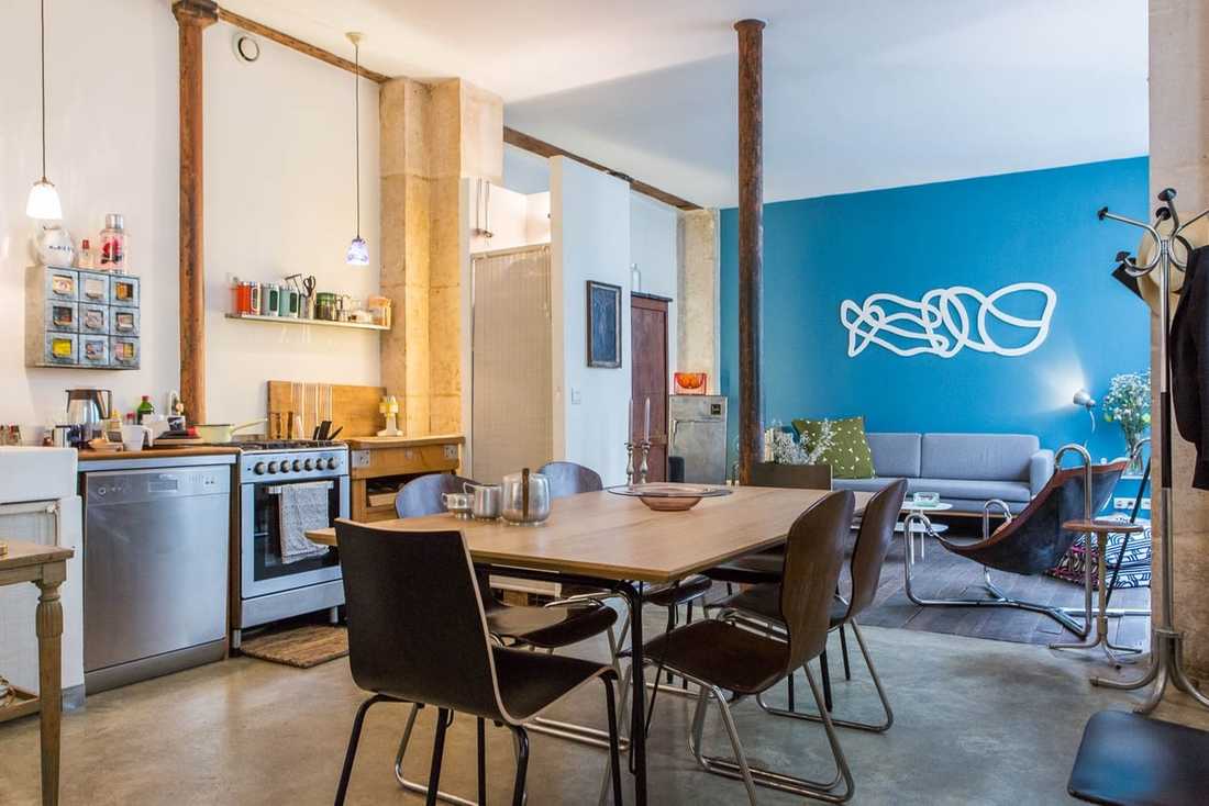 Relooking d'un appartement loft par un décorateur d'intérieur à Bruxelles