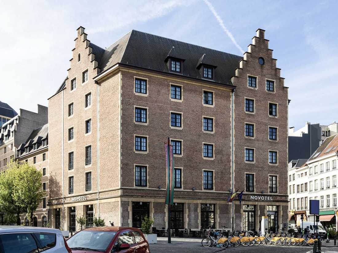 Façade de l'hôtel Novotel Bruxelles Grand Place