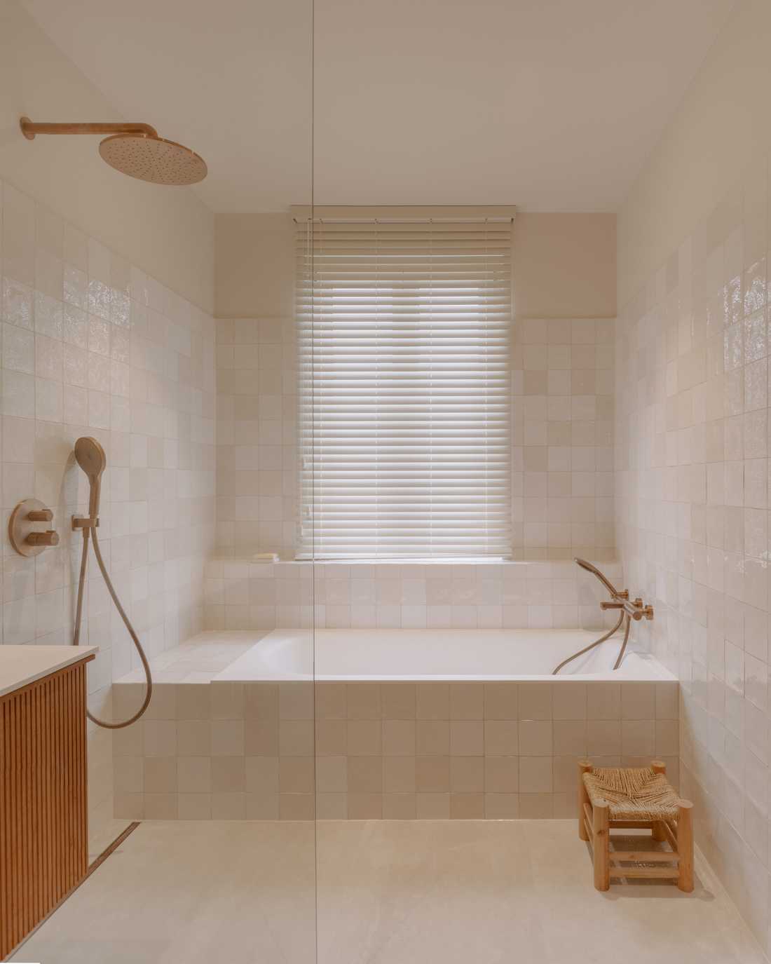 Salle de bain rénovée par un architecte d'intérieur
