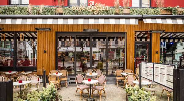 Rénovation d'un restaurant par un architecte spécialiste de l'architecture commerciale à Bruxelles