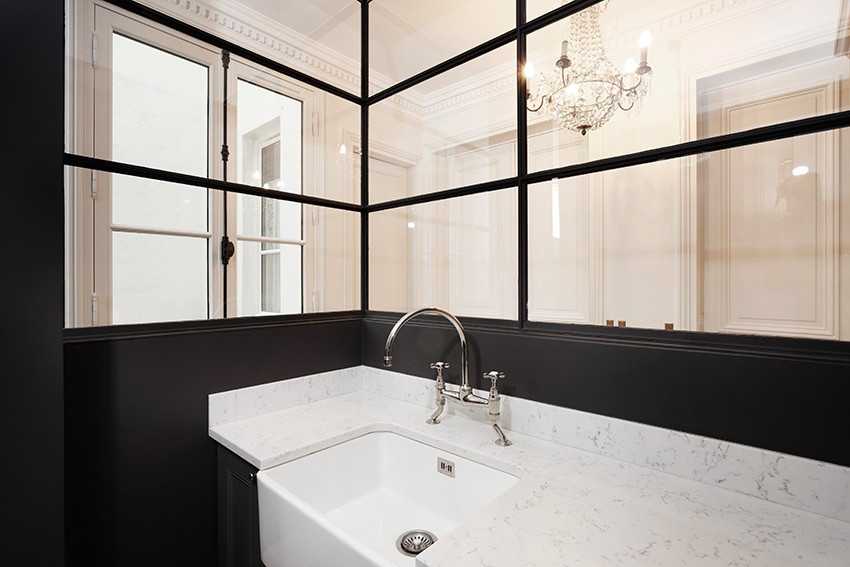 Salle de bain aménagée par un architecte d'intérieur à Bruxelles