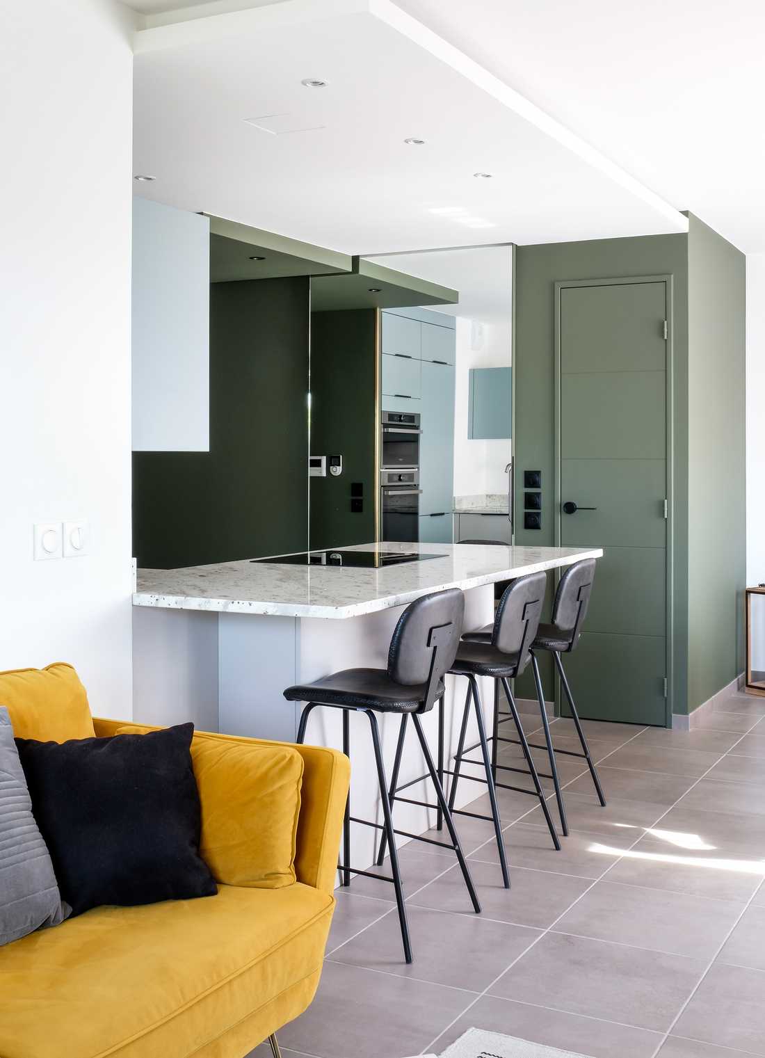 Un architecte d'intérieur vous accompagne dans l'aménagement intérieur d'un appartement acheté en Loi Breyne