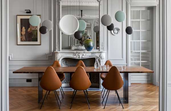 Revisiter un appartement haussmannien à Bruxelles par un architecte d'intérieur
