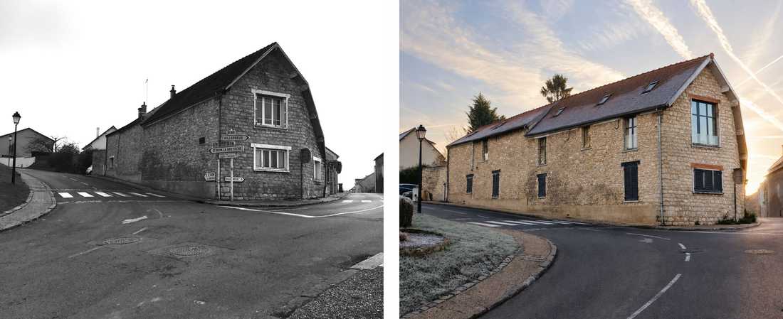 Rénovation d'un corps de ferme par un architecte en région Bruxelles-Capitale