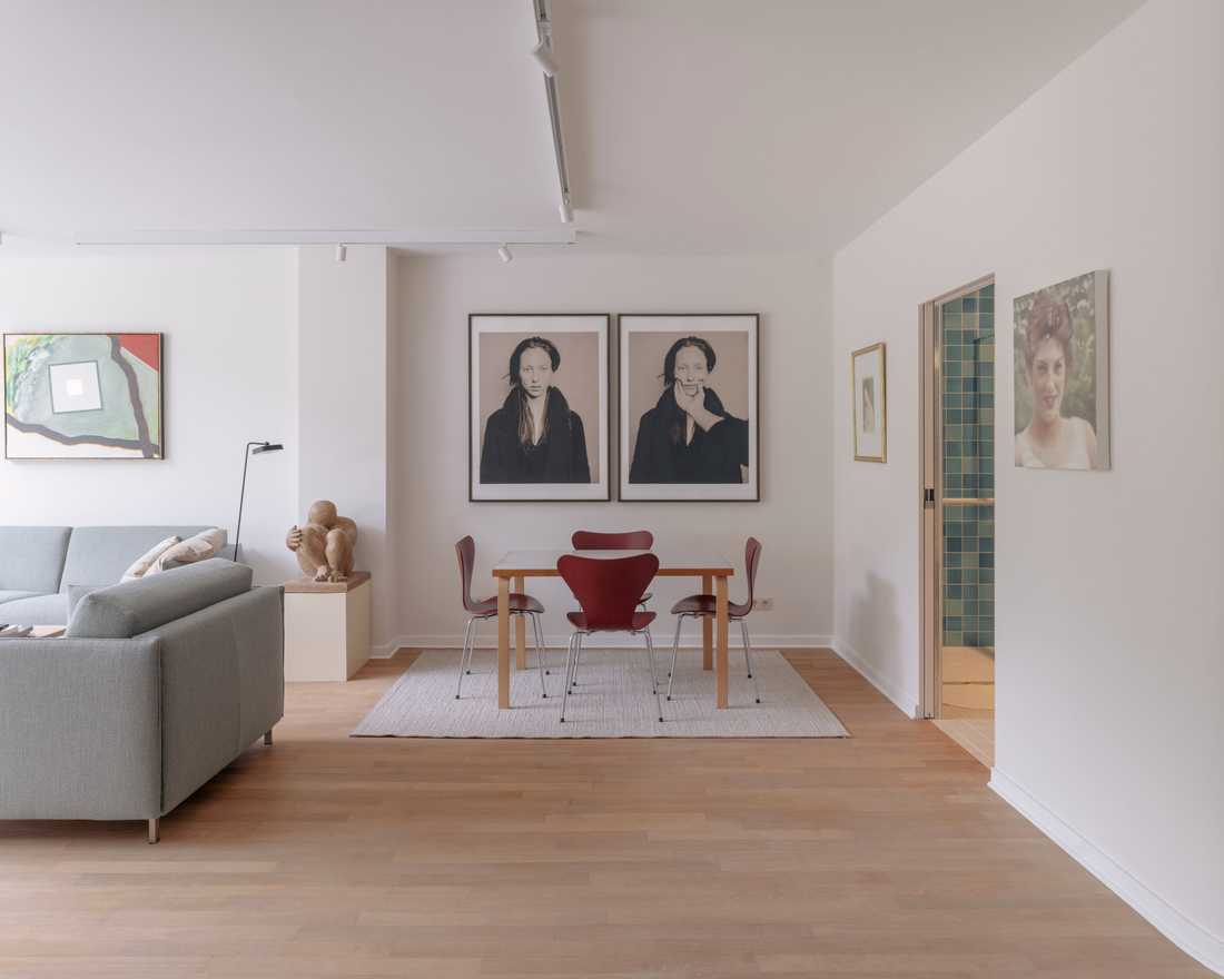 Transformation du RDC d'une maison à Bruxelles en appartement indépendant