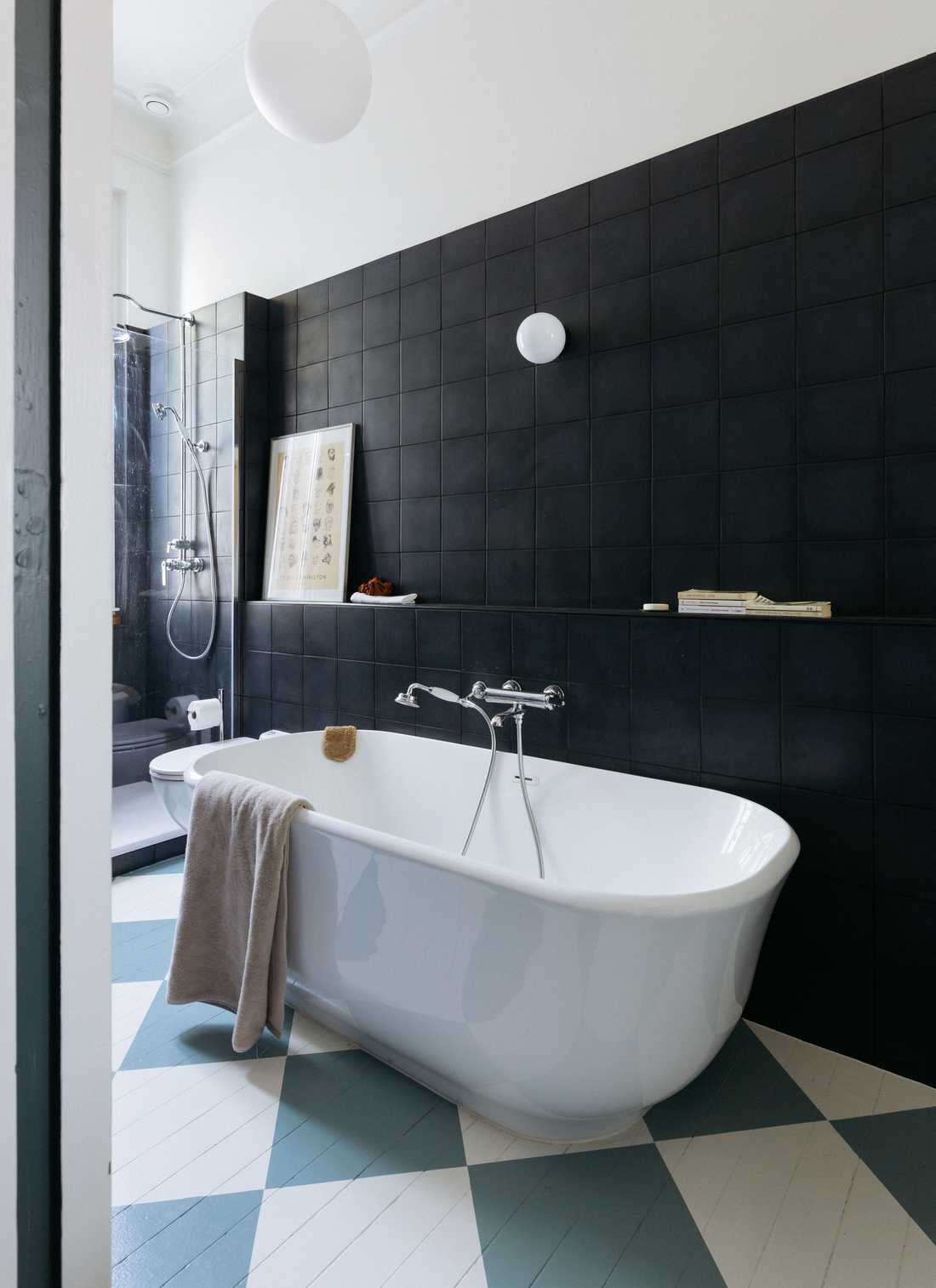 Relooking de la salle de bain d'une maison en région bruxelloise