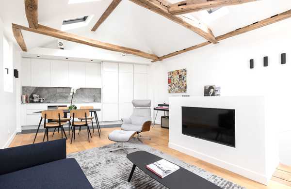 Renovation of a loft duplex type appartement