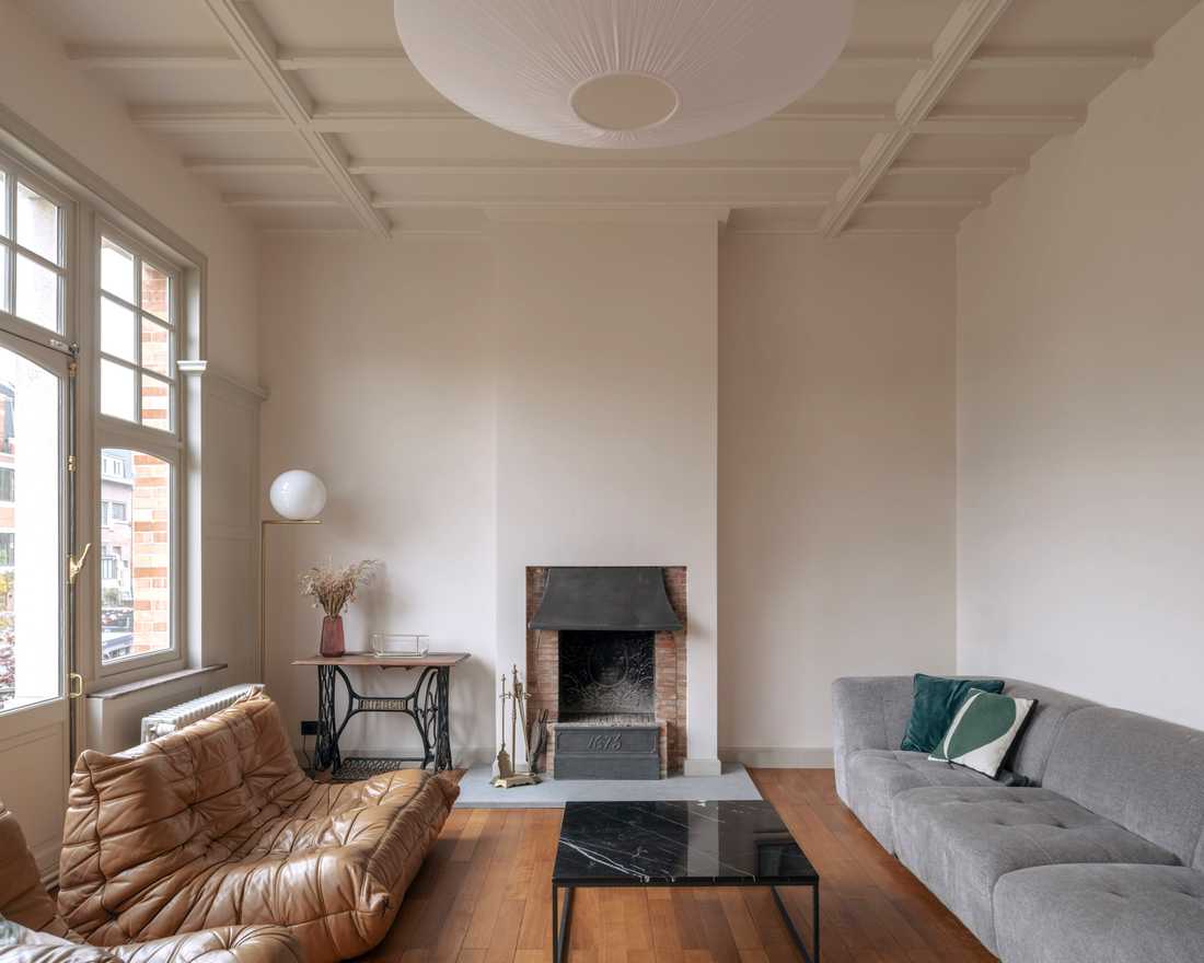 Espace séjour avec fauteuils Togo