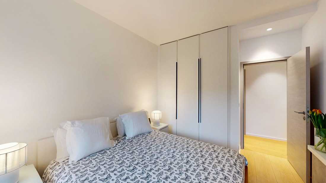 Chambre avec placards integrés