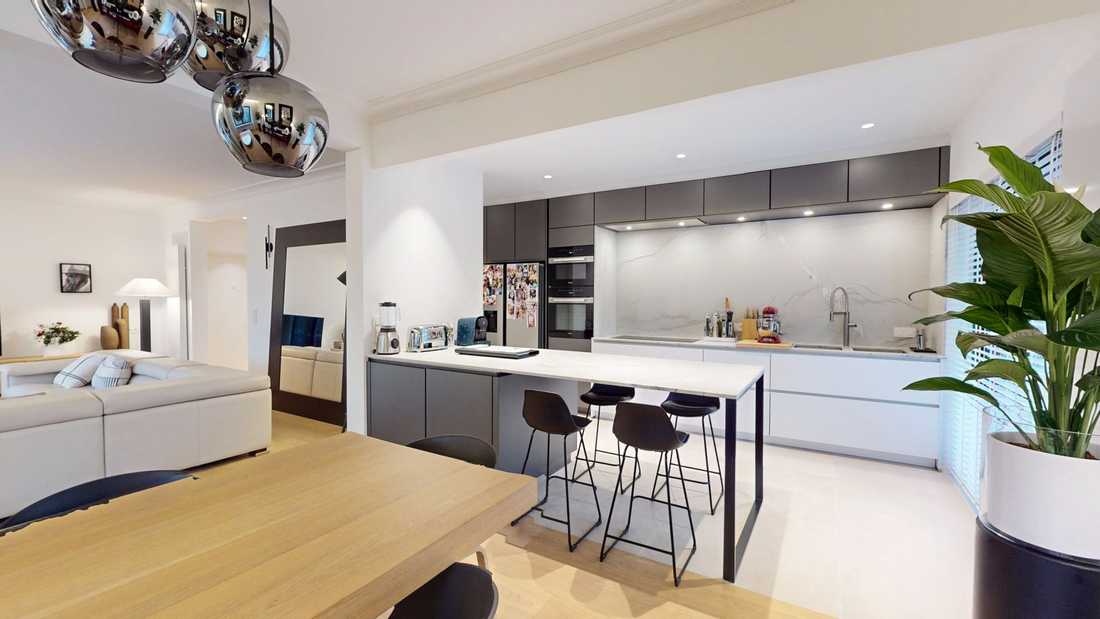 Rénovation d'un appartement à Uccle