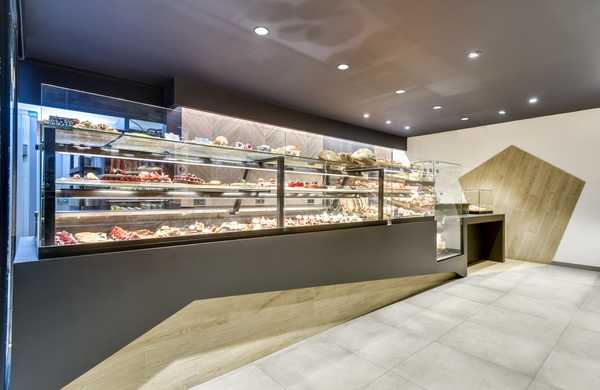 Rénovation intérieure d'une boulangerie par un architecte d'interieur à Bruxelles