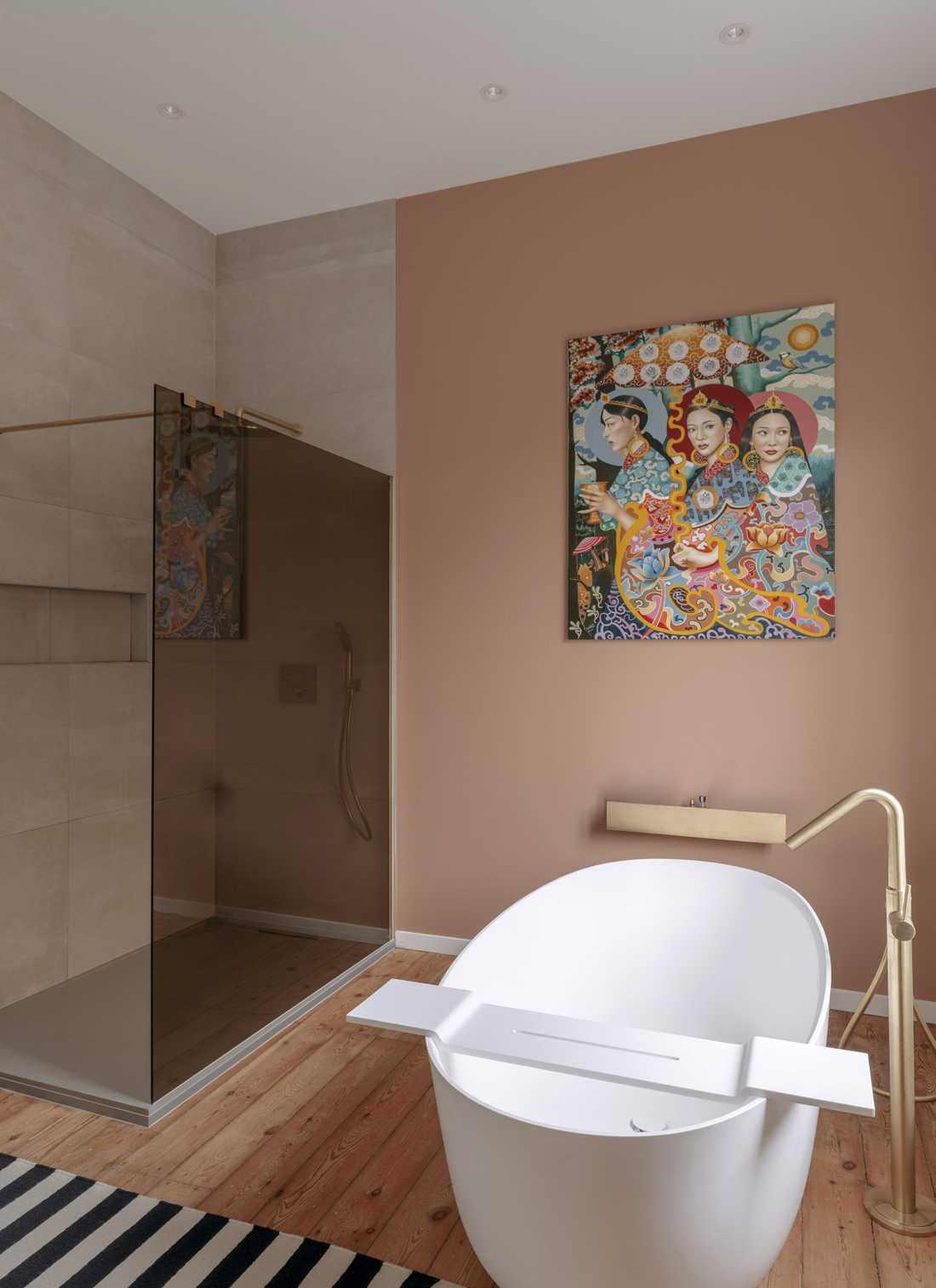 Salle de bain dans une maison de maître