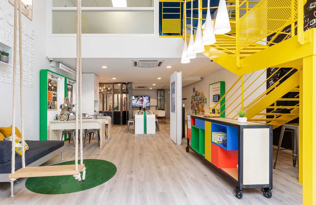 Aménagement d'un atelier numérique par un architecte à Bruxelles
